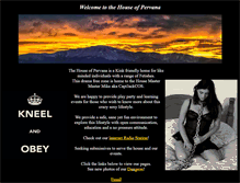 Tablet Screenshot of houseofpervana.com